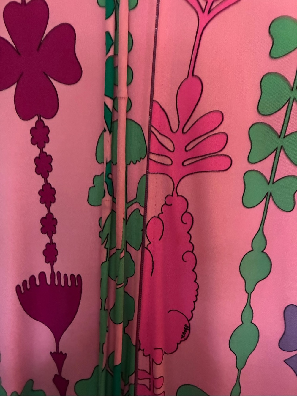 Vintage Averardo Bessi x Elizabeth Arden 100% Silk Maxi Dress - Picture 2 of 8